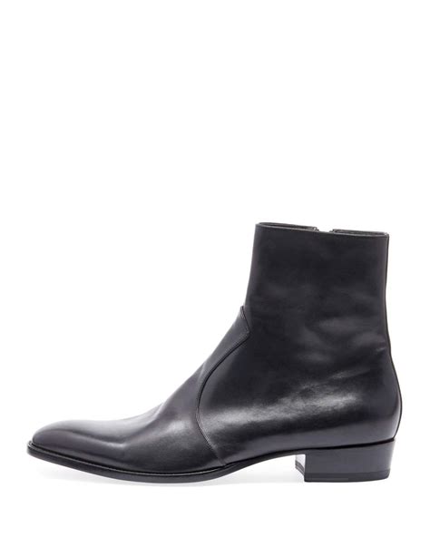 wyatt 30 zip boot ysl cheap|saint laurent ysl boots.